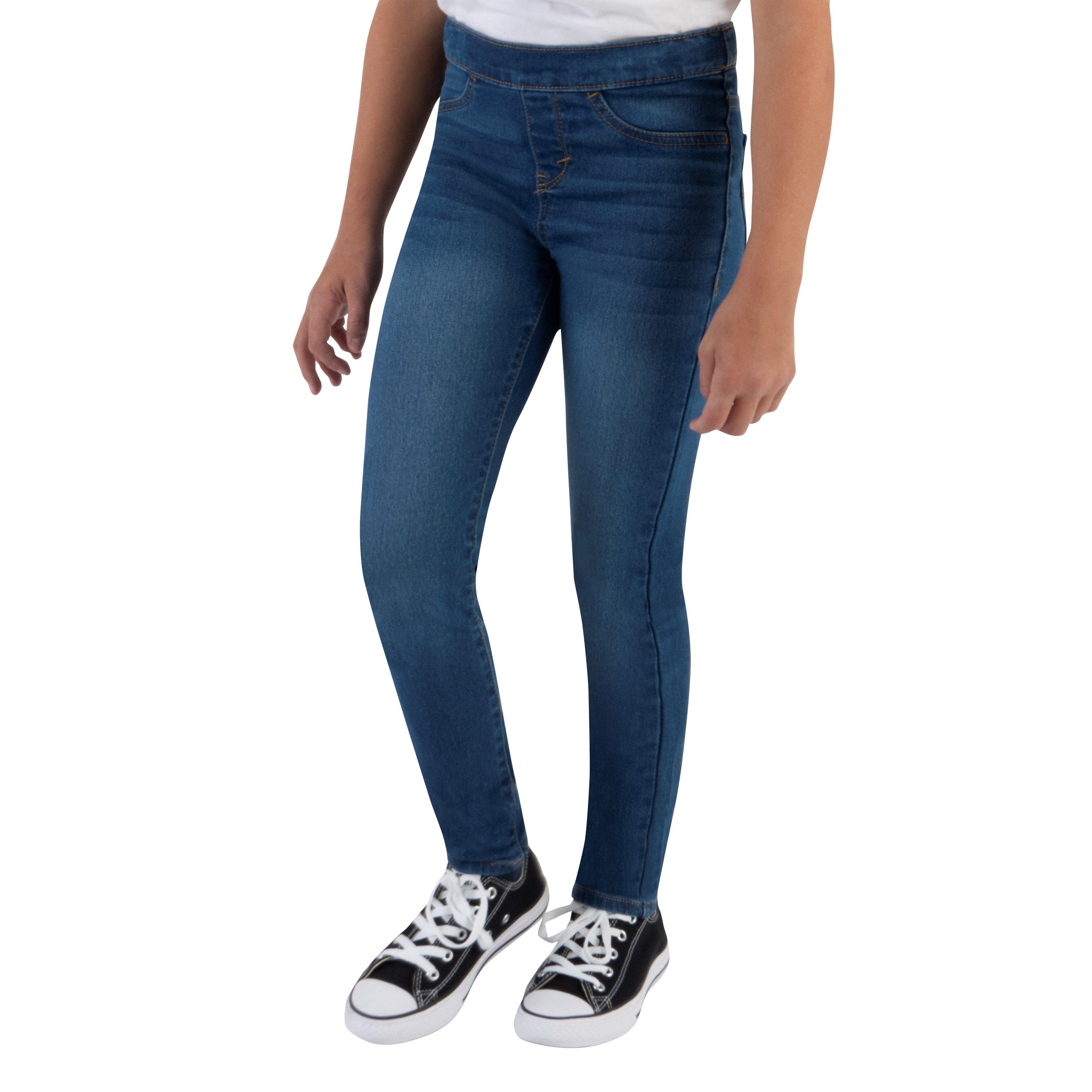 Levi's Big Girls' Pull On Leggings - Blue - BLUE